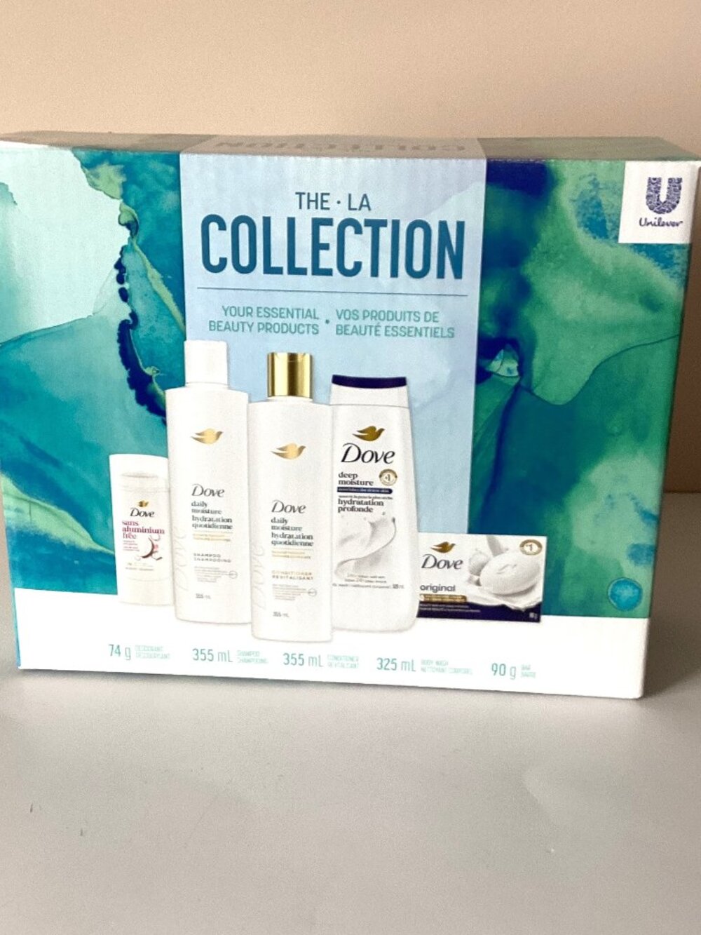 Dove La Collection Beauty and Personal Care Gift Box Set of 5 Pieces